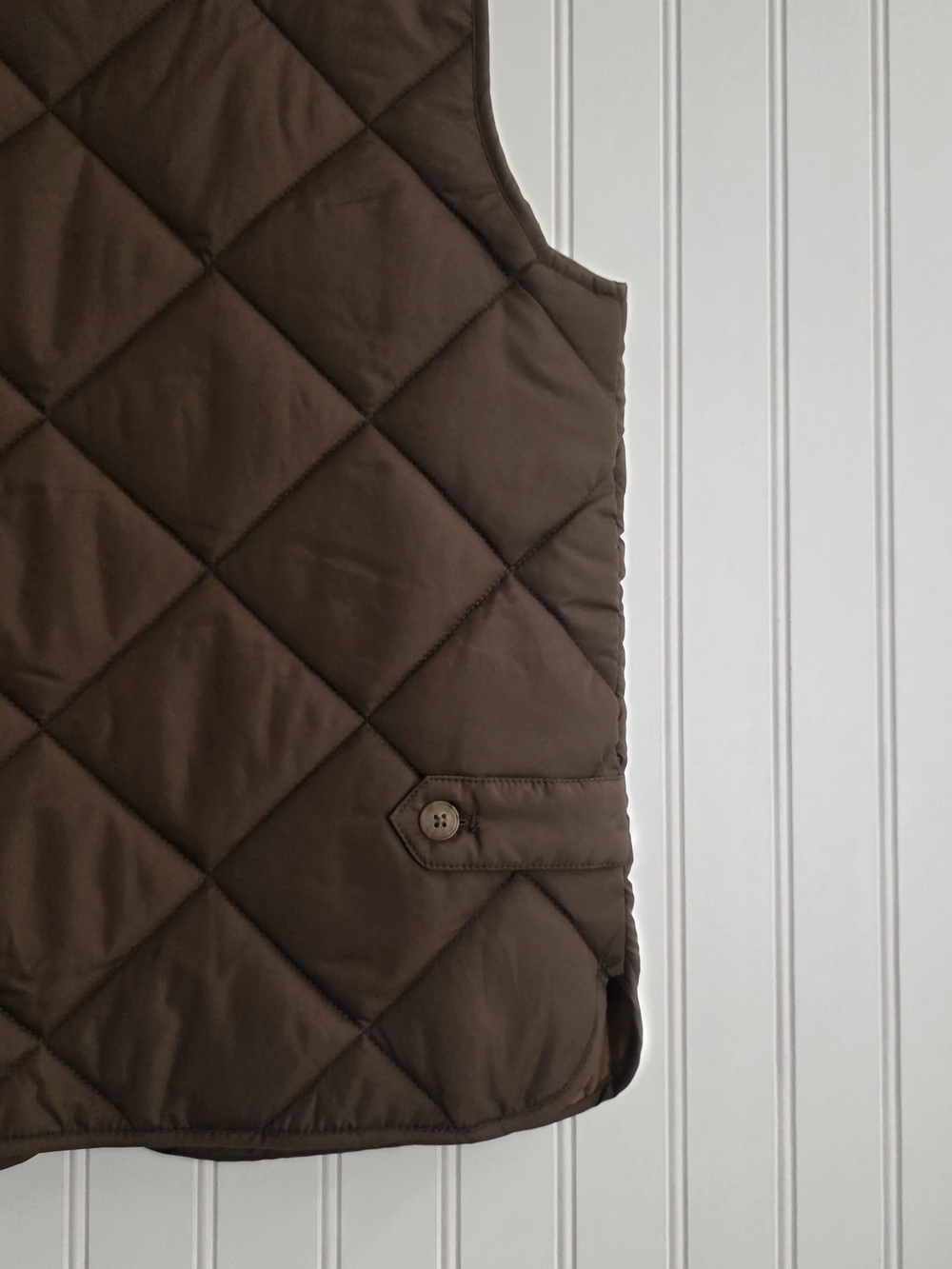 Class Club Quilted Brown Boy's Vest Size 18/20 - Picture 5 of 8